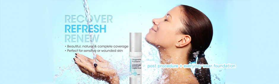 Oxygenetix Foundation available at Medifine, Leeds